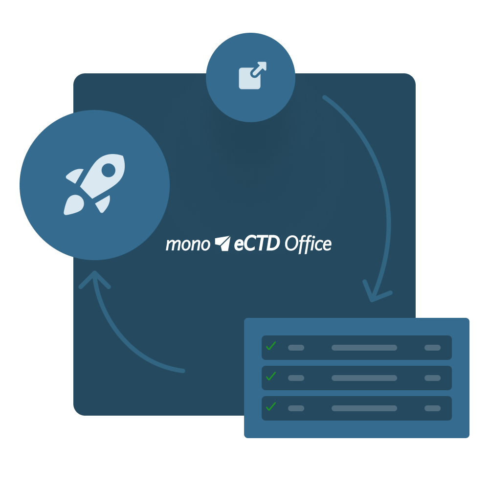 eCTD Office Software illustration